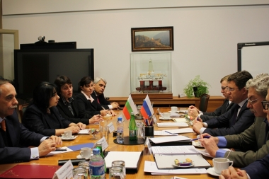 Встреча Министров энергетики Болгарии и России в Москве